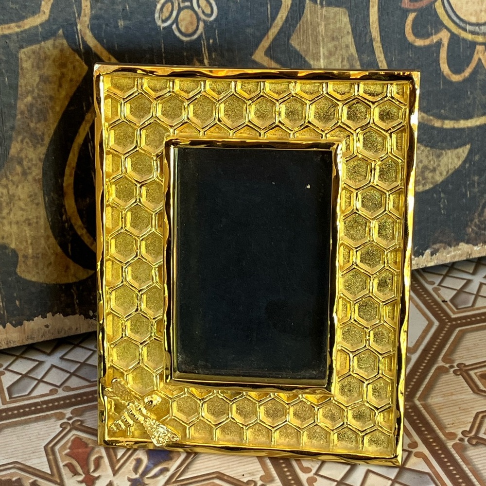 Michael Aram Gold Honeycomb Design Frame